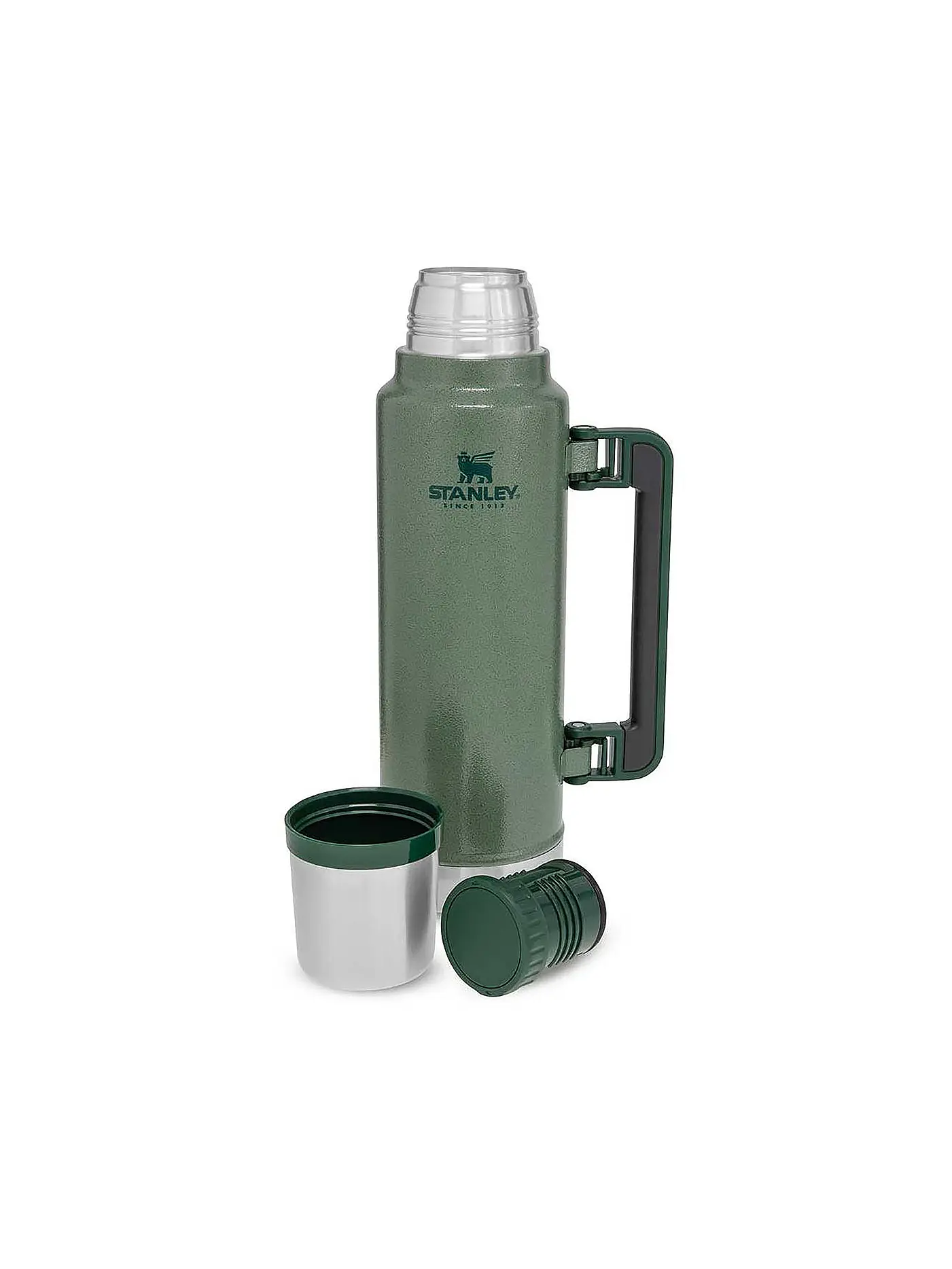 STANLEY | Isolierflasche - Thermosflasche Classic Legendary Bottle 1,4l Schwarz | olive